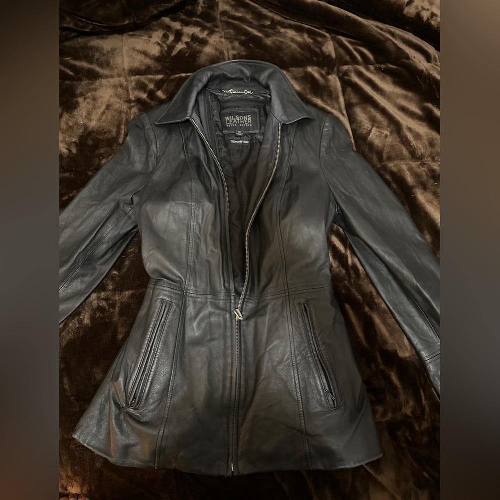 Leather jacket